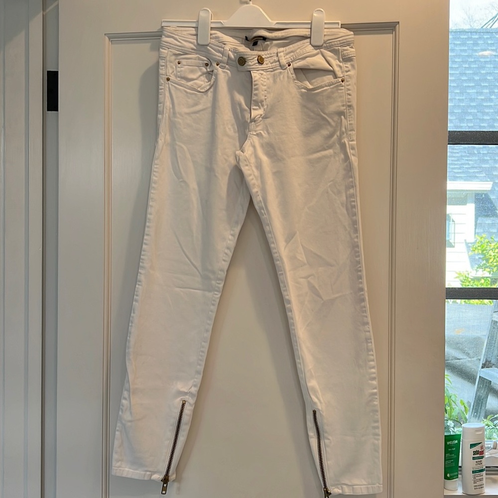 Rachel Zoe White Jeans